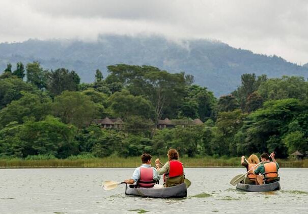 chemliduluti4 Escape into the serenity of Lake Duluti with this exciting day trip combining nature and adventure! Located just outside Arusha, Lake Duluti offers stunning views, tranquil waters, and rich birdlife. This guided day trip lets you explore the calm lake waters by canoe, getting up close with nature and enjoying the peace of the surroundings. Ideal for travelers looking to unwind while experiencing a unique part of Tanzania’s natural beauty, this day trip is perfect for families, couples, and adventurers alike. Join us at Chemli Expeditions for an unforgettable Lake Duluti canoeing experience!